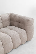 KARE Design Salamanca 3-Seat Sofa Gray 94.5 in.