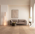 KARE Design Victor 3-Seat Sofa Beige 92 Inch
