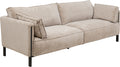 KARE Design Victor 3-Seat Sofa Beige 92 Inch