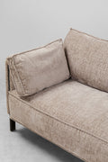 KARE Design Victor 3-Seat Sofa Beige 92 Inch
