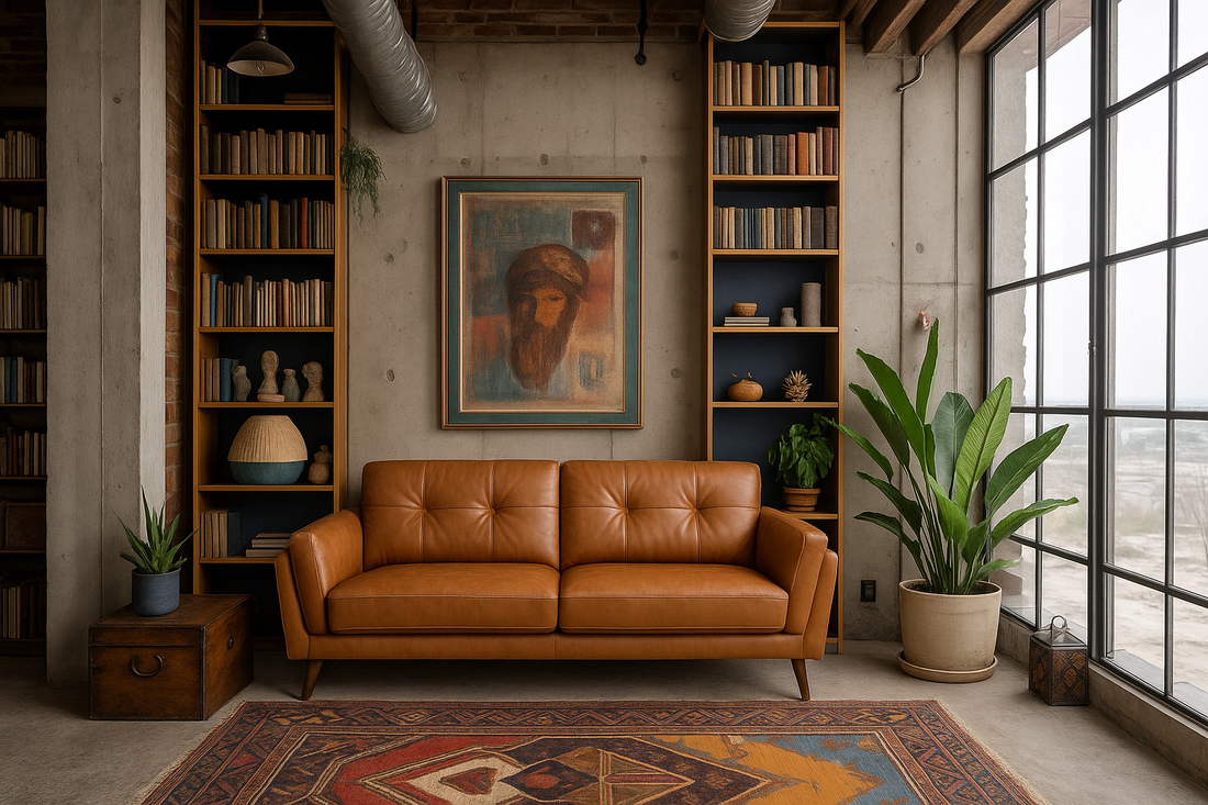 HT LORA SOFA 3 SEATER HIGH GRADE LEATHER