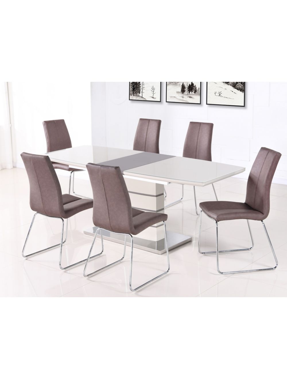 AM Toscana Dining Chair Brown