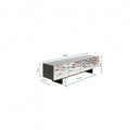 TV Board Caldera Chrome Silver