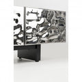 TV Board Caldera Chrome Silver