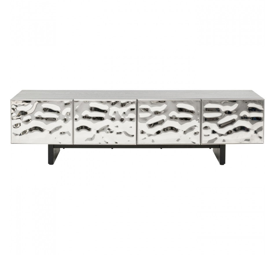 TV Board Caldera Chrome Silver