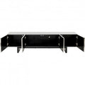TV Board Caldera Chrome Silver