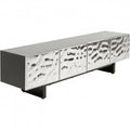 TV Board Caldera Chrome Silver