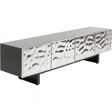 TV Board Caldera Chrome Silver