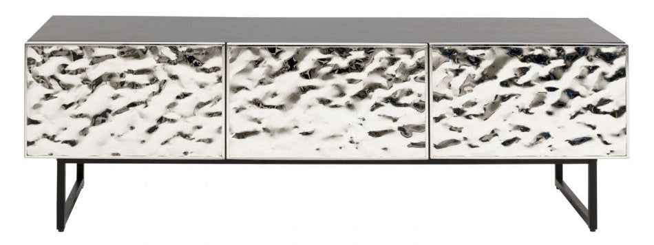 TV Board Carino Silver 59.4x19.7x15.4 in