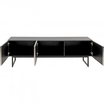 TV Board Carino Silver 59.4x19.7x15.4 in