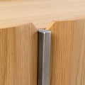 TV Board Giulio Oak 71x16.5x21.7 in
