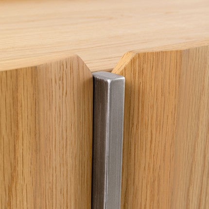 TV Board Giulio Oak 71x16.5x21.7 in