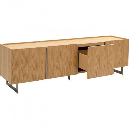 TV Board Giulio Oak 71x16.5x21.7 in