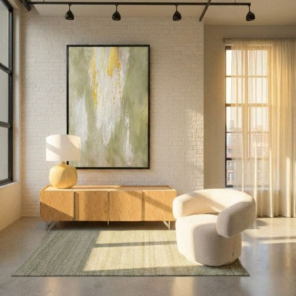 TV Board Giulio Oak 71x16.5x21.7 in