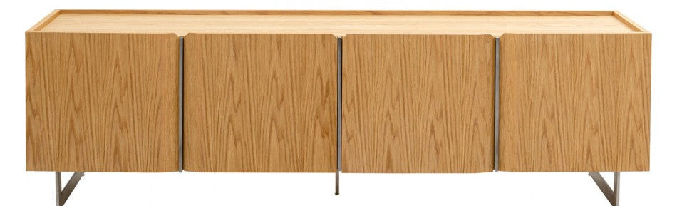 TV Board Giulio Oak 71x16.5x21.7 in