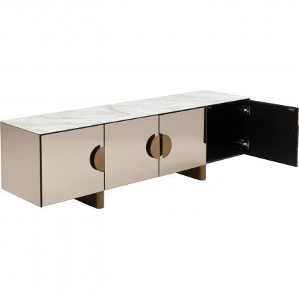 TV Board Lunar Sandstone Bronze 180x45x55 cm