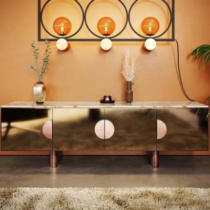 TV Board Lunar Sandstone Bronze 180x45x55 cm