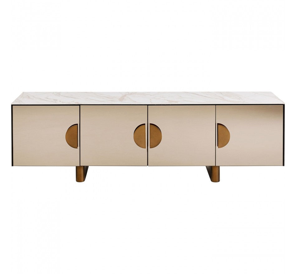 TV Board Lunar Sandstone Bronze 180x45x55 cm