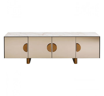 TV Board Lunar Sandstone Bronze 180x45x55 cm