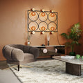 TV Board Lunar Sandstone Bronze 180x45x55 cm
