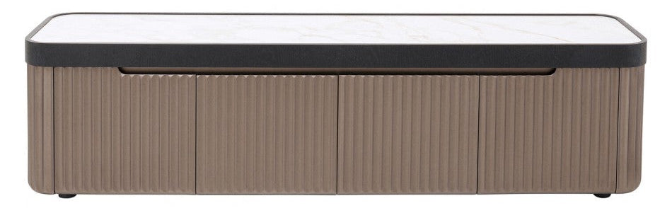 TV Board Phoenix Sandstone Brown 78.7x17.7x19.7in