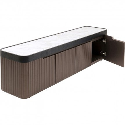 TV Board Phoenix Sandstone Brown 78.7x17.7x19.7in