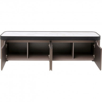 TV Board Phoenix Sandstone Brown 78.7x17.7x19.7in