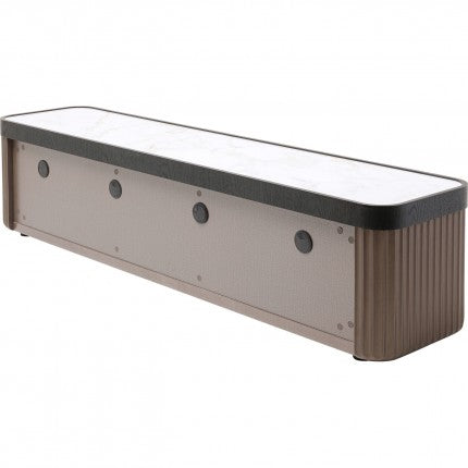 TV Board Phoenix Sandstone Brown 78.7x17.7x19.7in