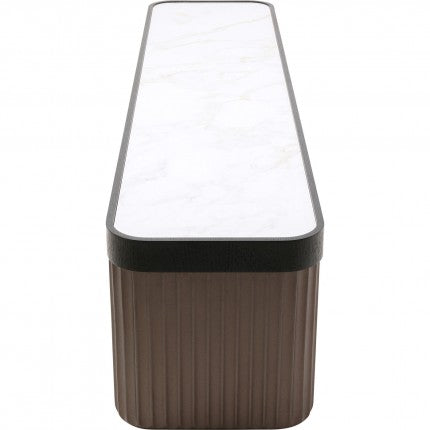 TV Board Phoenix Sandstone Brown 78.7x17.7x19.7in