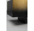 TV Board Prezioso Black 70.9x15.7x17.7 in