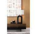 TV Board Prezioso Black 70.9x15.7x17.7 in
