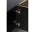 TV Board Prezioso Black 70.9x15.7x17.7 in