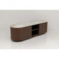 TV Board Ruben Stoneware Brown 63x17.7x17.7 in