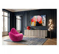 TV Board Stucco Grey 63x15.7x17.7 in