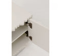 TV Board Stucco Grey 63x15.7x17.7 in