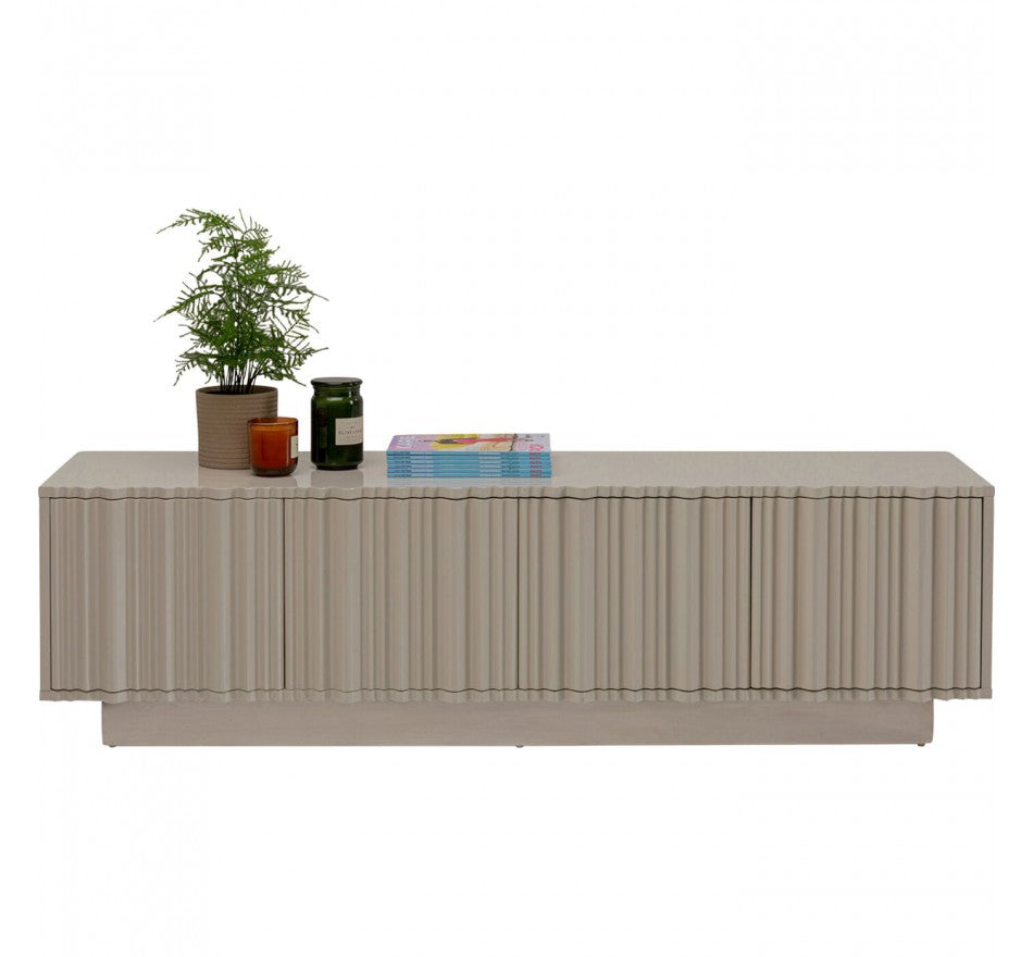 TV Board Stucco Grey 63x15.7x17.7 in
