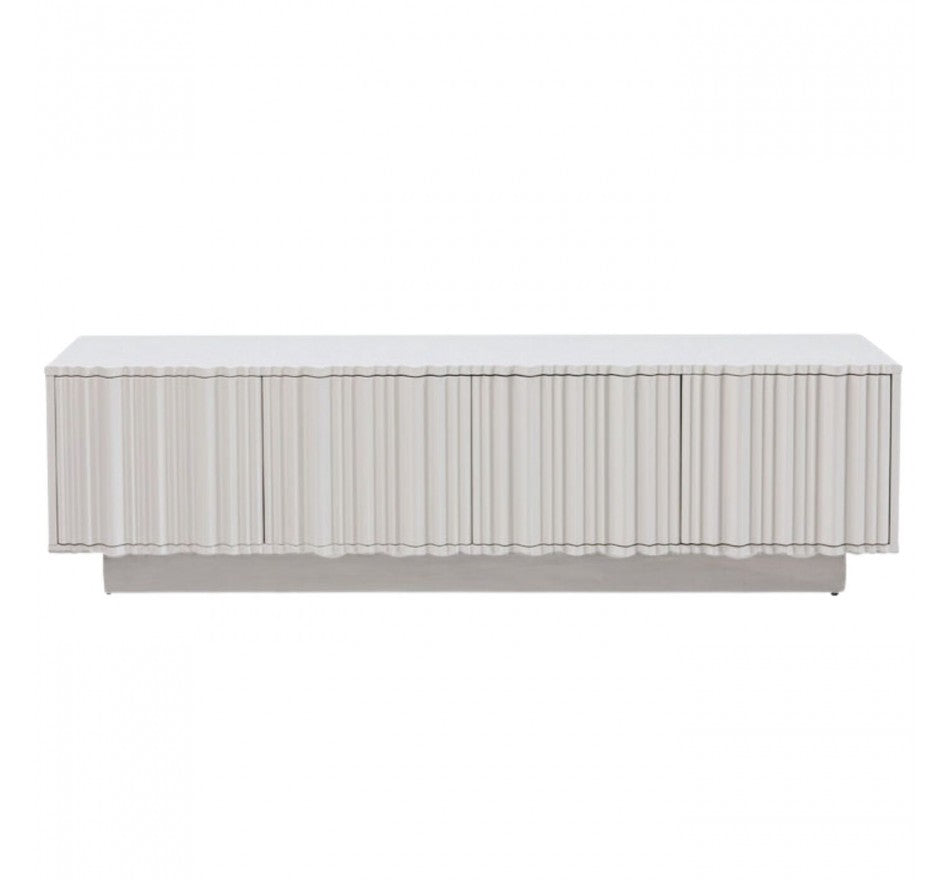 TV Board Stucco Grey 63x15.7x17.7 in