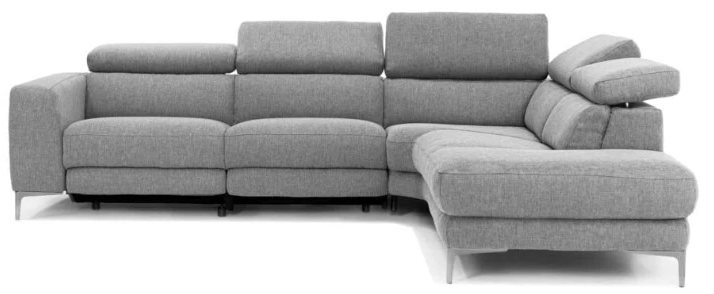 VESPASIAN Power Recliner Corner Sofa FABRIC Right Facing