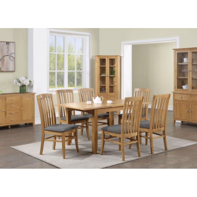 AM Kilkenny Oak 160cm Dining Set