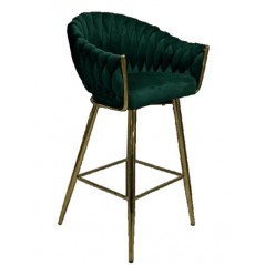 M Lesseni Bar Stool Green