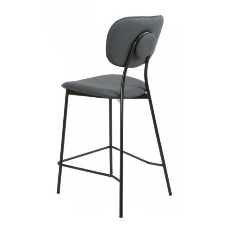 Button Midnight Blue Bar Stool