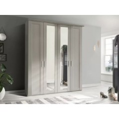 Cambridge Wardrobe  Champagne 4 Door