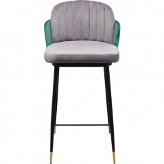 Bar Chair Hojas Grey