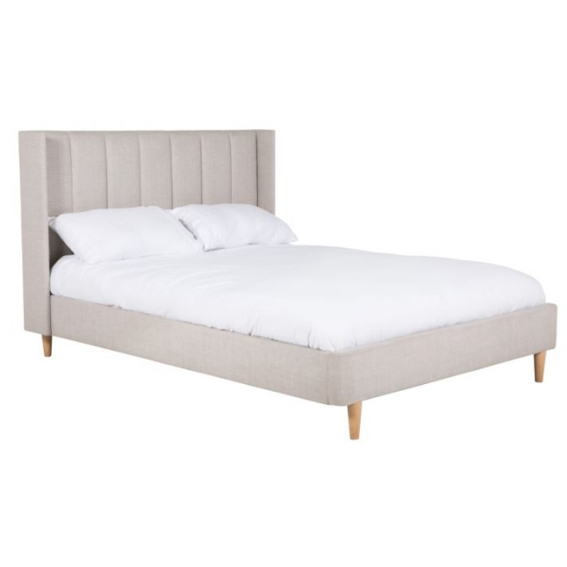 VL 4'6 Alle Double Bed Cashmere