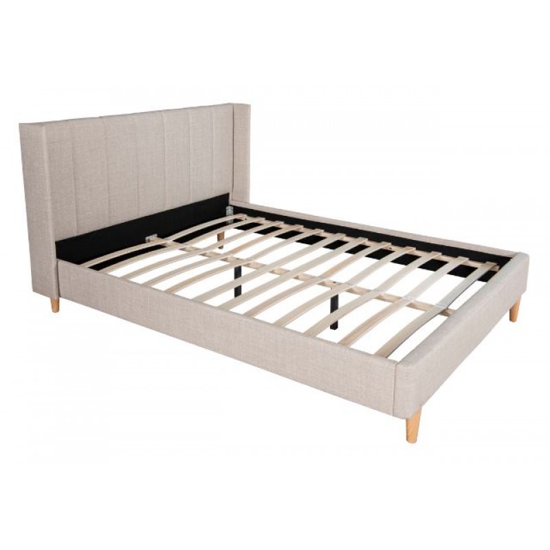 VL 4'6 Alle Double Bed Cashmere