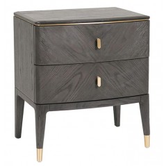 Diletta Bedside Table 2 Drawer 