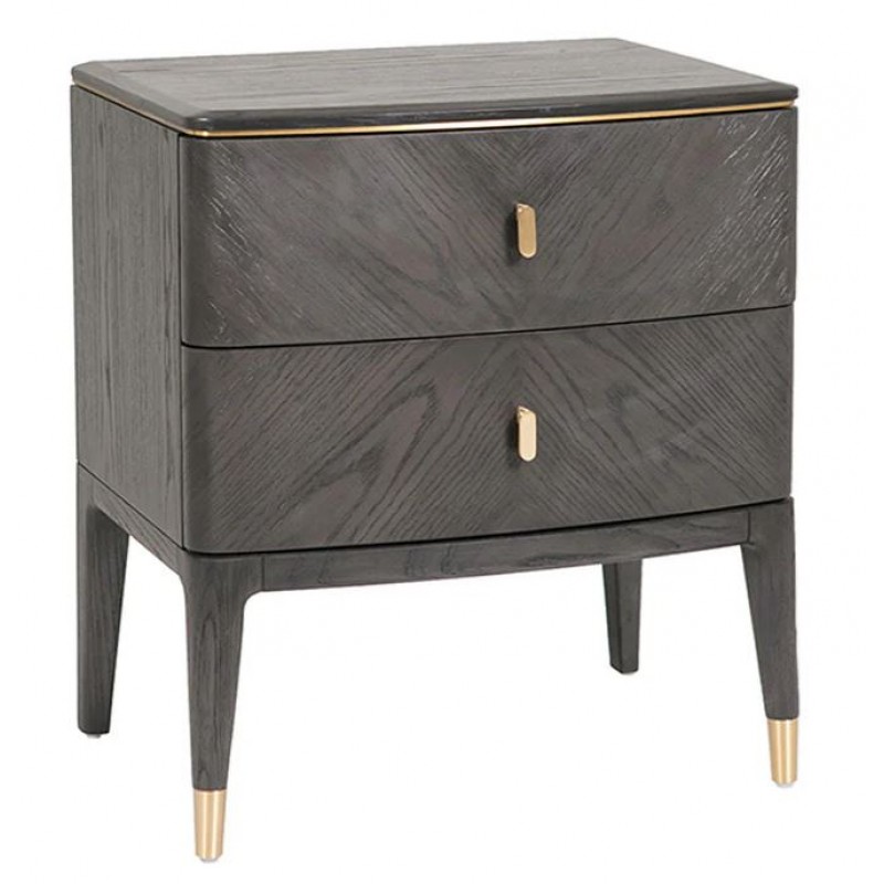 Diletta Bedside Table 2 Drawer 