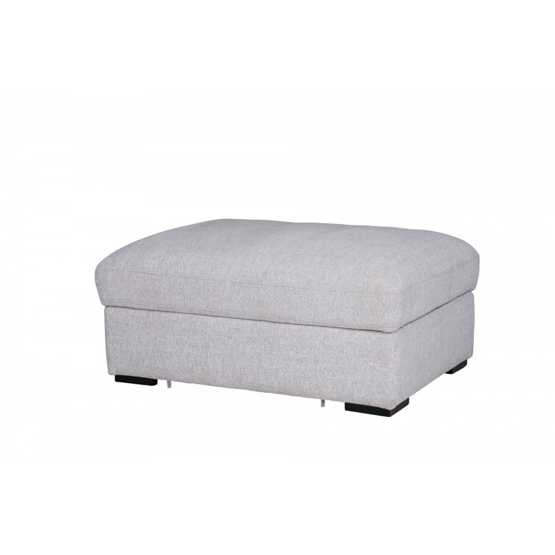 VL Hum Storage Ottoman Light Grey