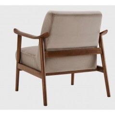 RETRO ARMCHAIR Taupe HEATH