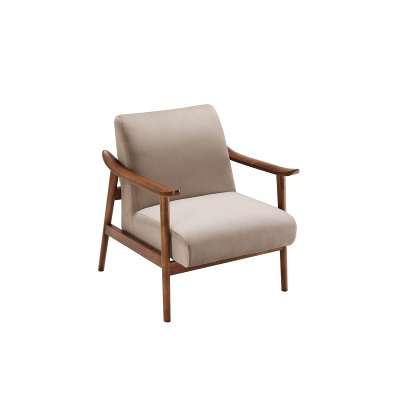 RETRO ARMCHAIR Taupe HEATH